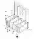 Fig. 02 - Container system with interlock and collapsible capabilities