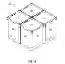 Fig. 10 - Container system with interlock and collapsible capabilities