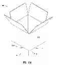 Fig. 14 - Container system with interlock and collapsible capabilities