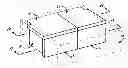 Fig. 01 - Removable two panel closure