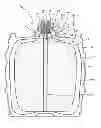 Fig. 01 - Container for storing a liquid foodstuff and dispensing it under pressure