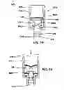 Fig. 12 - Process and device for delivery of fluid by chemical reaction
