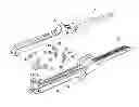 Fig. 01 - Linear surgical stapler with rotatable operation button