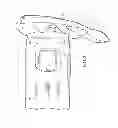 Fig. 04 - COMBINATION INFLATABLE PROTECTIVE COVER AND LIQUID SOAP DISPENSER FOR WATER FIXTURES