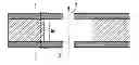 Fig. 01 - Charged particle beam lens having a particular support electrically insulating first and second electrodes from each other
