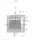 Fig. 11 - Semiconductor device composed of AlGaInN layers with inactive regions