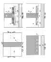 Fig. 10 - Vertical source/drain junctions for a finFET including a plurality of fins