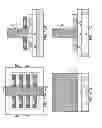 Fig. 11 - Vertical source/drain junctions for a finFET including a plurality of fins