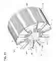 Fig. 10 - Radially embedded permanent magnet rotor and methods thereof