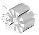 Fig. 01 - RADIALLY EMBEDDED PERMANENT MAGNET ROTOR AND METHODS THEREOF