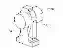 Fig. 01 - Ground contact of an integrated circuit testing apparatus