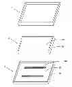 Fig. 01 - Slim bezel liquid crystal display device