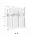 Fig. 15 - PIXEL STRUCTURE OF TRANSPARENT LIQUID CRYSTAL DISPLAY PANEL