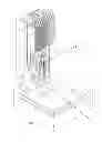 Fig. 01 - Chiller-less cooling system and method for interventional detector