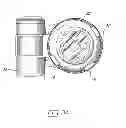Fig. 04 - Flexible photoluminescent light shield and diffuser