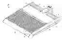 Fig. 01 - LED light fixture with heat-dissipation-related high light output