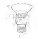 Fig. 07 - Lamp having outer shell to radiate heat of light source