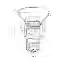Fig. 11 - Lamp having outer shell to radiate heat of light source
