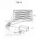 Fig. 14 - Light scanning device and display apparatus