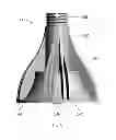 Fig. 09 - Luminaire with integrally molded cooling system and method for manufacturing