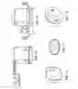 Fig. 08 - Low profile light and accessory kit for the same