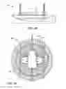 Fig. 13 - Low profile light and accessory kit for the same