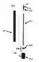 Fig. 01 - Cosmetics retrieval and applicator tool with non-porous tip apparatus