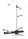 Fig. 03 - Cosmetics retrieval and applicator tool with non-porous tip apparatus