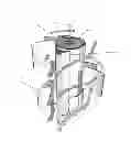 Fig. 01 - DRUM POUCH WIND TURBINE