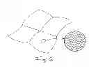 Fig. 06 - Stack of interfolded absorbent sheet products