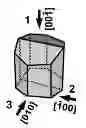 Fig. 01 - Truncated Ditetragonal Gold Prisms