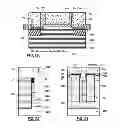 Fig. 14 - Vertical super-thin body semiconductor on dielectric wall devices and methods of their fabrication
