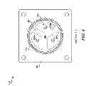 Fig. 05 - Non-conductive material with peaks and valleys surrounding a plurality of electrical contacts