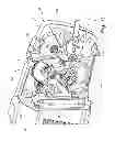 Fig. 09 - QUICK-ACTION CHAIN TENSIONING DEVICE FOR A CHAINSAW, AND SUCH MECHANISM AND METHOD