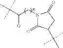 Fig. 27 - Conjugated molecules comprising a peptide derived from the CD4 receptor coupled to a polyanionic polypeptide for the treatment of AIDS