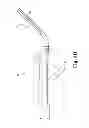 Fig. 05 - Vaginal manipulator with an adjustable length head