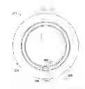 Fig. 01 - Microelectrodes in an ophthalmic electrochemical sensor