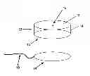 Fig. 01 - Actuator for delivery of vibratory stimulation to an area of the body and method of application