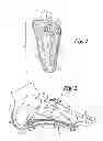 Fig. 02 - Disposable two-part orthotic foot support strap system and method