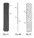 Fig. 05 - Disposable two-part orthotic foot support strap system and method