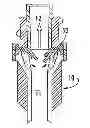Fig. 01 - Medical connection device with valve and method