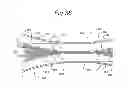 Fig. 22 - ASSEMBLY COMPRISING A STABILISER AND AN INSTRUMENT TO BE POSITIONED IN OR AROUND A PASSAGE SURROUNDED BY BODY TISSUE