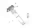 Fig. 19 - Method and apparatus for accessing the interior of a hip joint, including the provision and use of a novel telescoping access cannula and a novel telescoping obturator