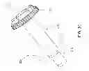 Fig. 35 - Method and apparatus for accessing the interior of a hip joint, including the provision and use of a novel telescoping access cannula and a novel telescoping obturator