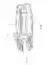 Fig. 71 - Method and apparatus for accessing the interior of a hip joint, including the provision and use of a novel telescoping access cannula and a novel telescoping obturator