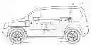 Fig. 01 - Vehicle auxiliary system with global positioning system control