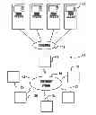 Fig. 01 - Automated banking machine that operates responsive to data bearing records