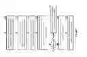 Fig. 23 - Data transmission utilizing route selection and dispersed storage error encoding
