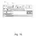 Fig. 11 - Application reporting in an application-selectable user interface