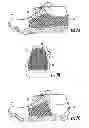 Fig. 08 - Articles of apparel with auxetic fabric